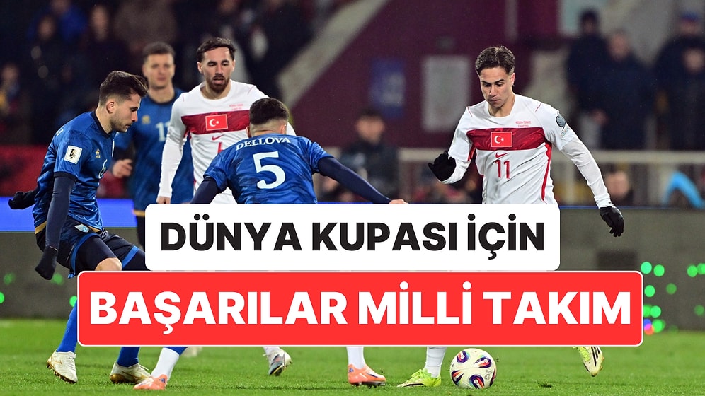 CANLI: A Milli Takımımız, Dünya Kupası Yolunda Son Virajda Kosova ile Karşı Karşıya Geliyor