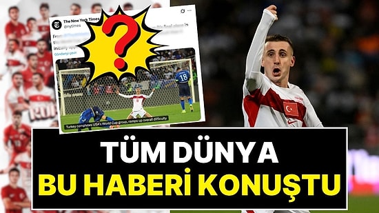 Milli Takım, 2026 Dünya Kupası Bileti Kazandı, Dünya Basını Türkiye'yi Konuştu!