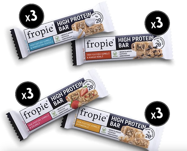 Sporda enerji patlaması: Yüksek Protein Bar Tanışma Paketi!