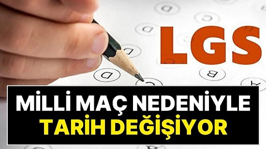 Milli Eğitim Bakanı Açıkladı: Dünya Kupası'nda Milli Maçla Aynı Güne Gelen LGS'nin Günü Değişiyor