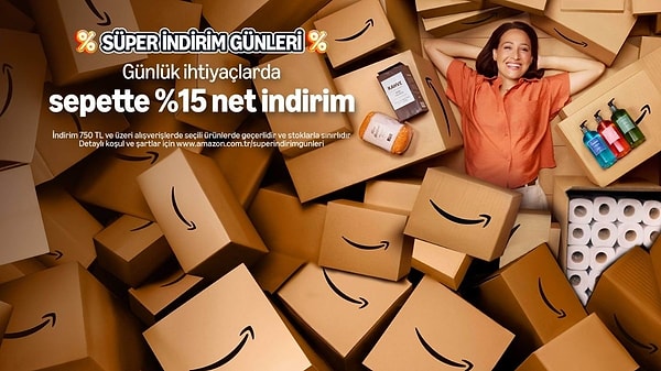 01.04.2026 tarihinde başlayan ''Süper İndirim Günleri'' günlük ihtiyaçlarınızı uygun fiyata almak için özel bir indirim sunuyor.