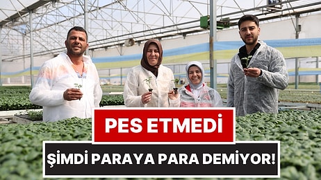 Bileziklerini Satıp Sera Kurdu, Şimdi Yılda 40 Milyon Fide Üretiyor!