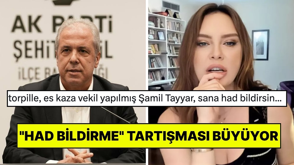 Şamil Tayyar ve Bahar Feyzan'ın "Had Bildirme" Tartışması Büyüyor