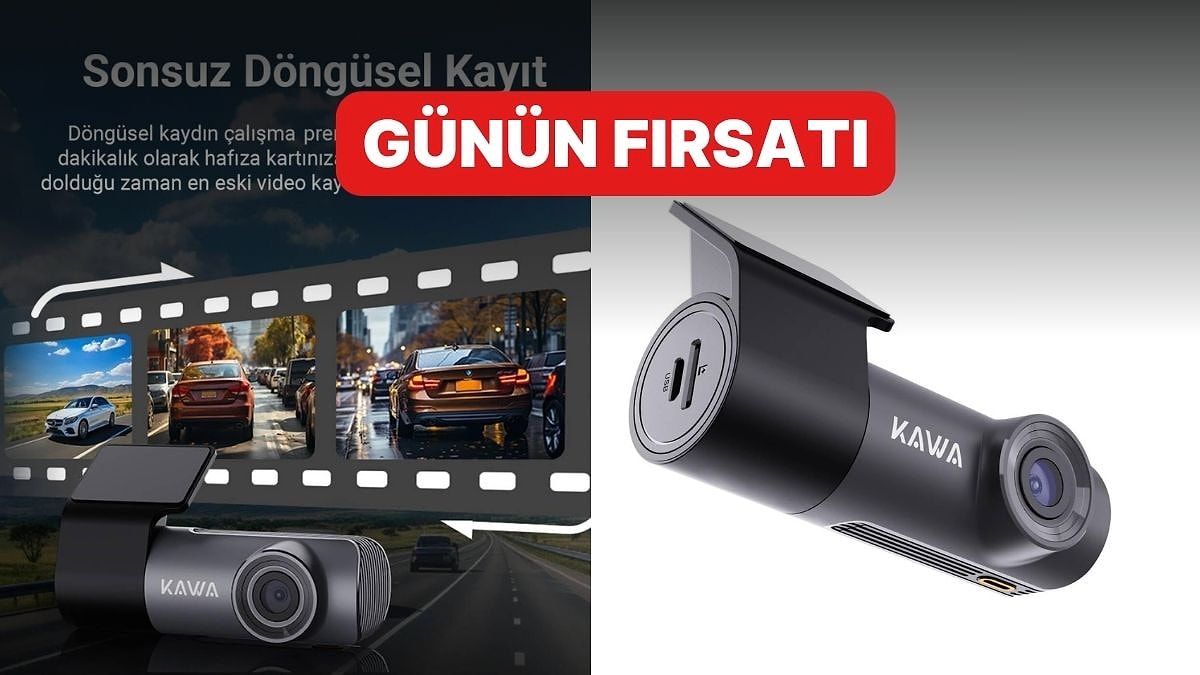 Günün Fırsatı: Kawa D5 2K Araç Kamerası İndirimde!