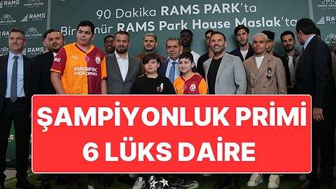 Galatasaray’da Şampiyonluk Primi Olarak Futbolculara Çekilişle 6 Daire Verilecek
