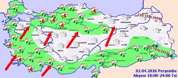 Yüksek Kesimlerde Kar ve Çığ Tehlikesi