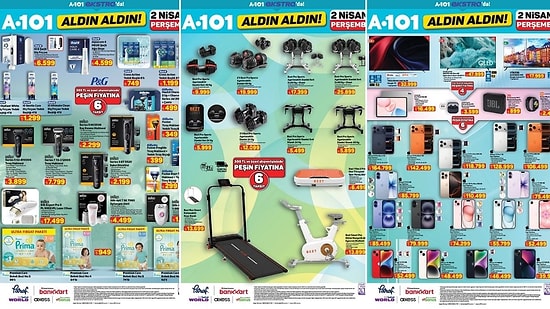 A101'e Makarna Makinesi Geliyor! 2 Nisan 2026 A101 İnternete Özel Aldın Aldın Kataloğu