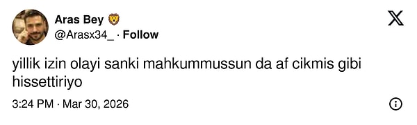 Biraz da iş hayatı...