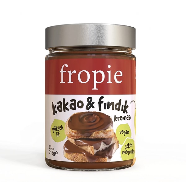 Lezzet şöleni yarı fiyatına: Fropie Kakaolu Fındık Kreması!