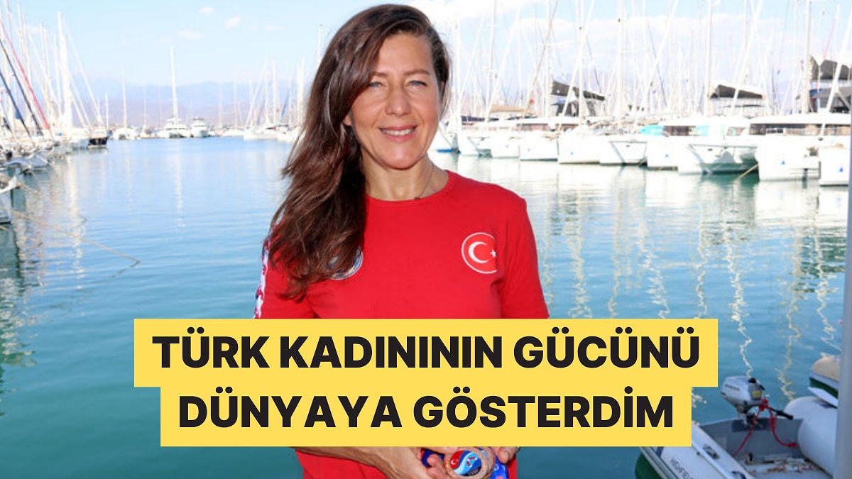 Milli Sporcu Birgül Erken Finlandiya'da Dünya Rekoru Kırdı