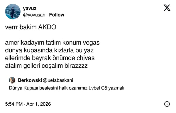 Buna benzer bir şey olurdu.