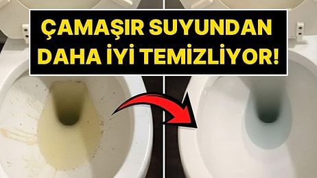Tuvaleti Çamaşır Suyundan Daha İyi Temizleyen Yöntem
