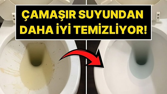 Tuvaleti Çamaşır Suyundan Daha İyi Temizleyen Yöntem