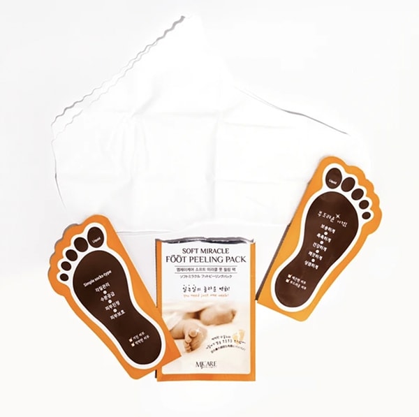 Bebeksi ayaklar için: MJCARE Ayak Peeling Maskesi!