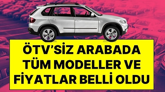 ÖTV'siz Araba Satışında Fiyatlar Belli Oldu: Engelli Bireylere ÖTV'siz Araçta Yeni Dönem