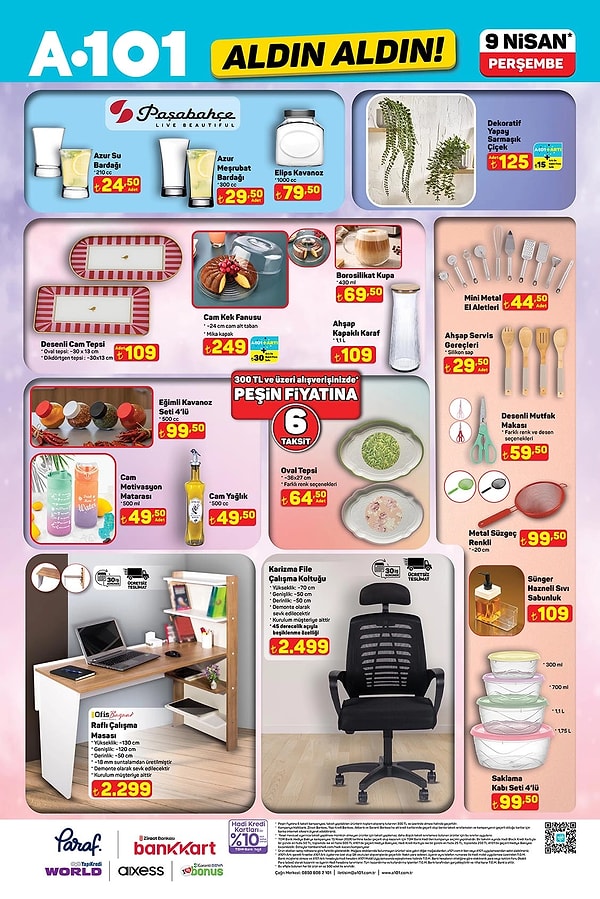 Karizma File Çalışma Koltuğu 2.499 TL