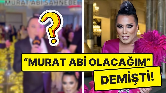 3 Ay Sonra Tahliye Olan Murat Övüç, Yeni İmajıyla Sahneye Çıktı