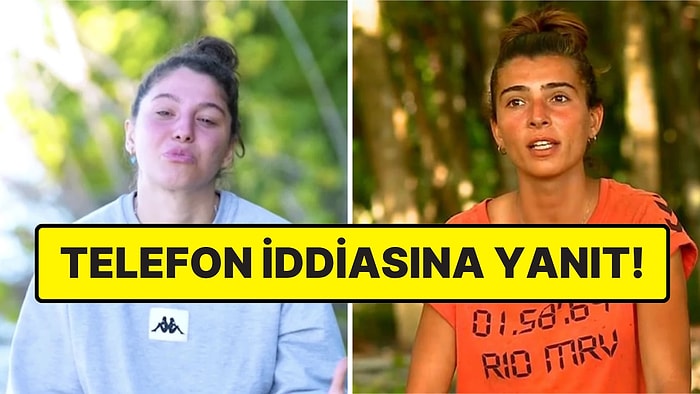 Survivor'da Seren Ay'a Gizlice Telefonunu Verdiği İddia Edilen Merve Aydın'dan Açıklama