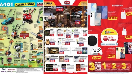 İndirim Günleri Başlıyor! 4 - 10 Nisan Haftasında A101 ve BİM Aktüel Ürünler Listesinde Ne Var?