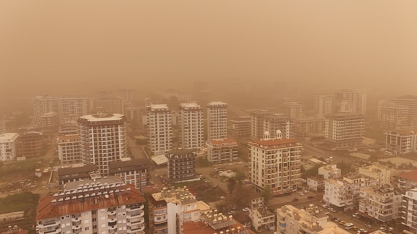 Afrika üzerinden gelen çöl tuzu, ülkemizde etkili olmaya devam ediyor.