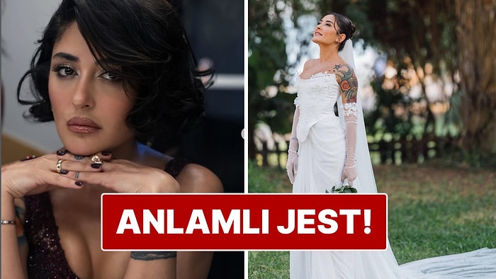 6 Ay Önce Boşanan Melek Mosso’dan Duygulandıran Gelinlik Kararı!