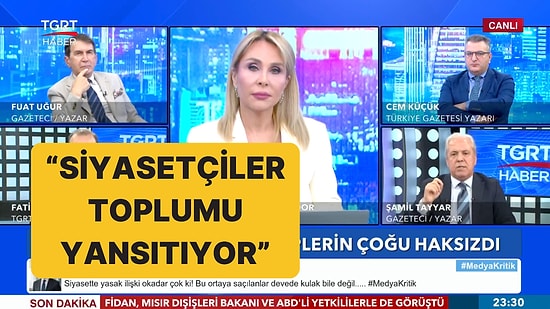 Gazeteci Şamil Tayyar: "Siyasetçiler Toplumu Yansıtıyor"