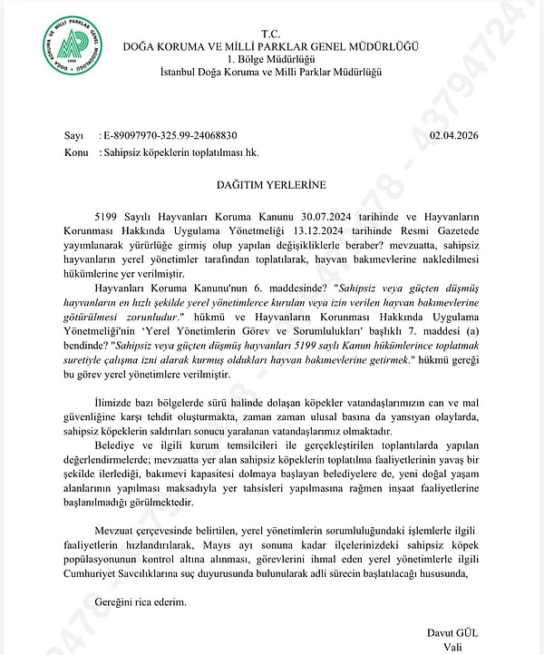 Talimata buradan ulaşabilirsiniz: