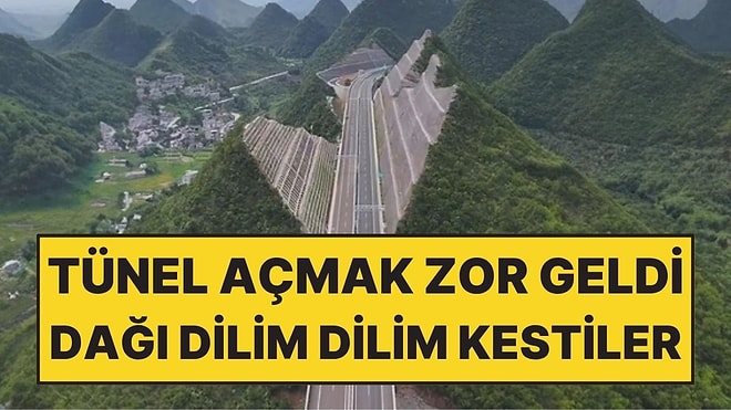 Tünel Açmak Zor Gelince Dağı Dilim Dilim Kestiler! Akılalmaz Otoyol Projesi