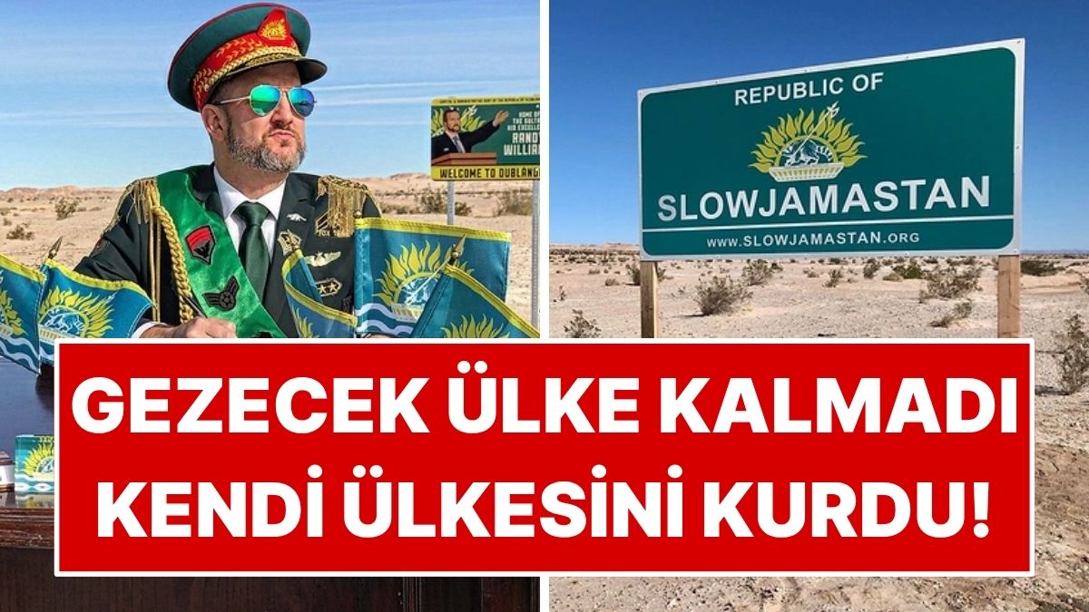 Gezecek Ülke Kalmayınca Çölde Kendi Cumhuriyetini Kuran Adam