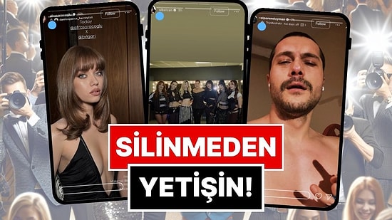 Silinmeden Yetişin: 28 Mart-4 Nisan'da Ünlülerin Paylaştığı "Kaçarsa Yazık Olur" Temalı Instagram Hikayeleri