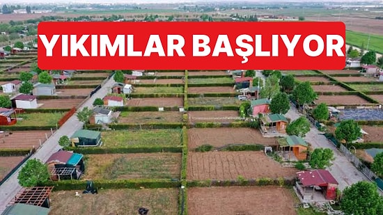 Hobi Bahçeleri Kararından Sonra Yıkımlar Bir Ay İçinde Başlayacak