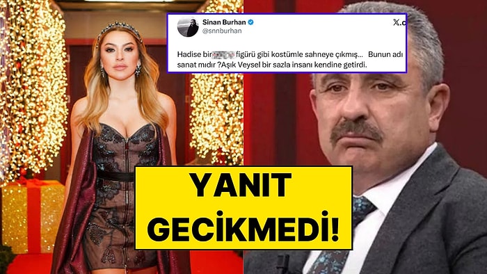Sinan Burhan Hadise’nin Kostümü Hakkında Ağır Konuşmuştu: Ünlü Sanatçıdan Cevap Gecikmedi