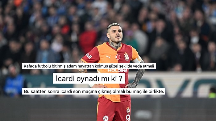 Trabzonspor Mağlubiyetinden Sonra Galatasaray Cephesinde Icardi'ye Tepki Var
