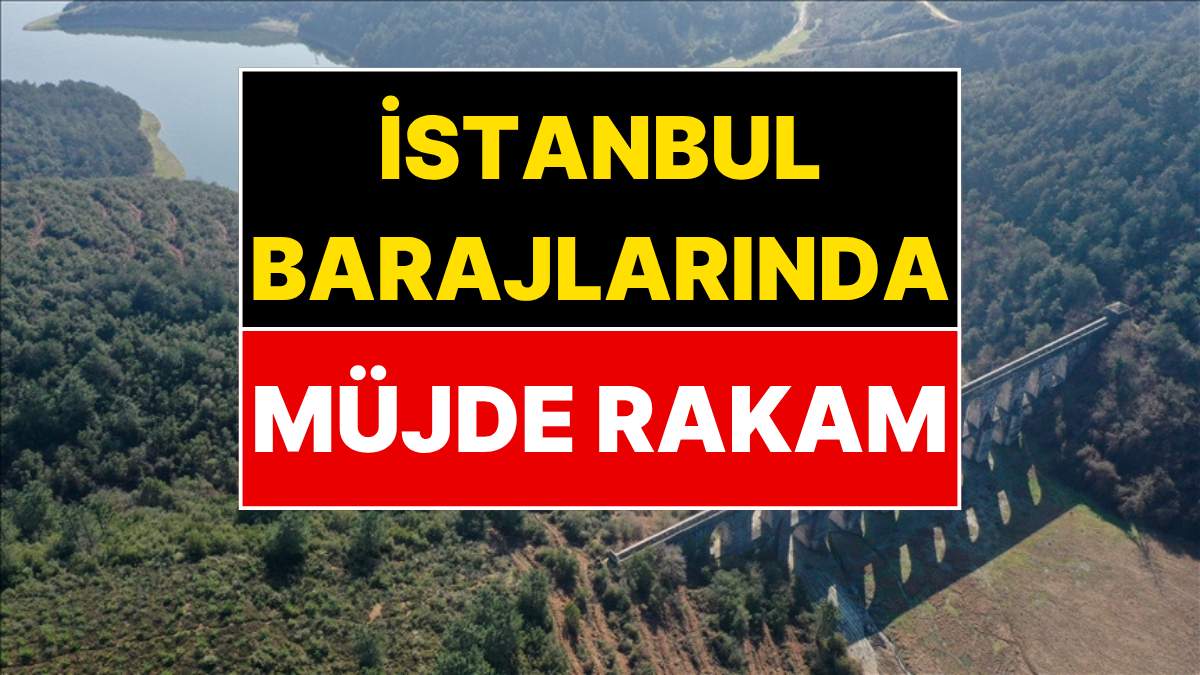 İstanbul Barajlarında Son Durum Belli Oldu: Doluluk Oranlarında Heyecanlandıran Gelişme