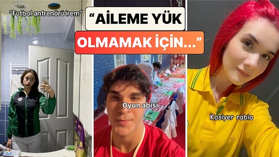 Ailelerine Yük Olmamak İçin Pek Çok Farklı İşte Çalışan Gençler "Helal Olsun" Dedirtti