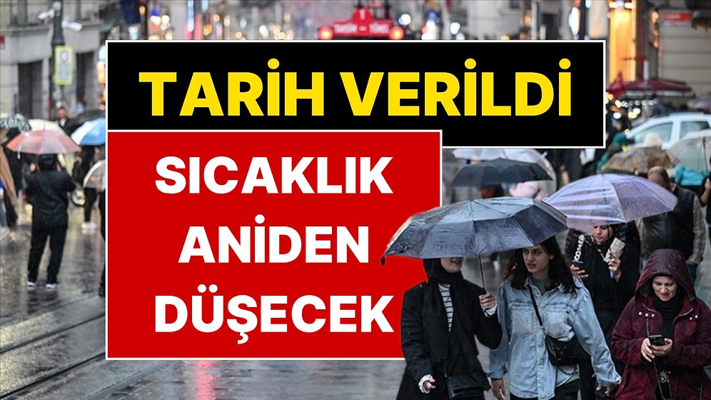 AKOM Tarih Verdi: İstanbul'a Kış Dönüyor, Sıcaklık Aniden Düşecek