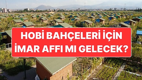 Hobi Bahçeleri İçin İmar Affı mı Gelecek? Gazeteci Şamil Tayyar’dan Dikkat Çeken Paylaşım