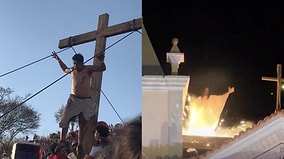 Everything Went Wrong for Actors Portraying Jesus in Dramatic Semana Santa Reenactment Mishaps