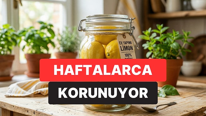 Limonları Haftalarca Taze Tutmanın Basit ve Etkili Yöntemi