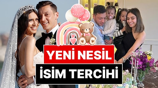 Mesut Özil ve Amine Özil Üçüncü Bebeklerini Kucağına Aldı