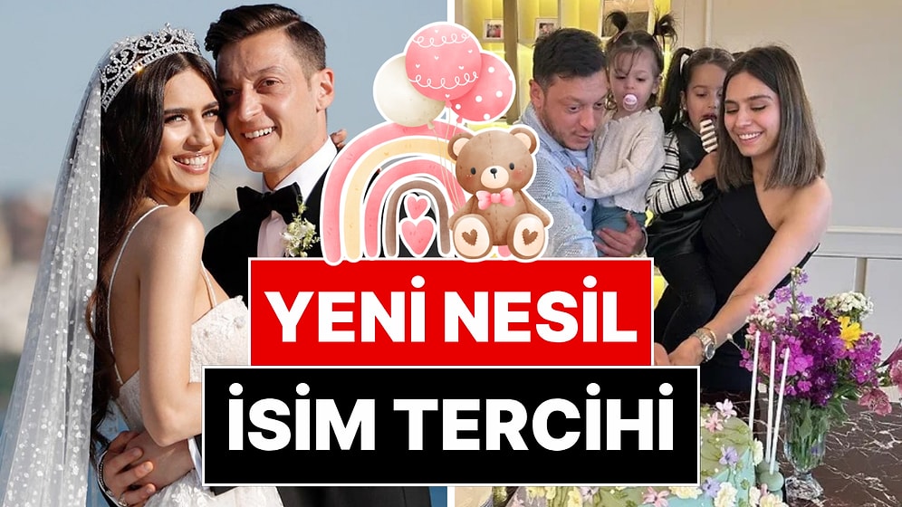 Mesut Özil ve Amine Özil Üçüncü Bebeklerini Kucağına Aldı