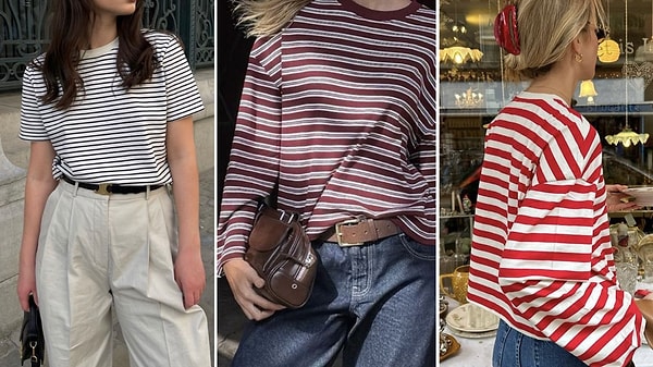 6. Çizgili Tişört