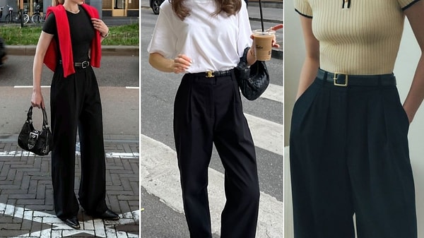 8. Siyah Kumaş Pantolon