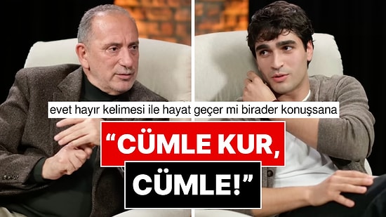 Fatih Altaylı'ya Konuk Olan Mert Ramazan Demir "Sosyal Becerileriyle" Dillere Fena Düştü!