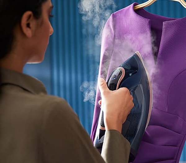 Kıyafetleri dikey ütülemeyi deneyin.