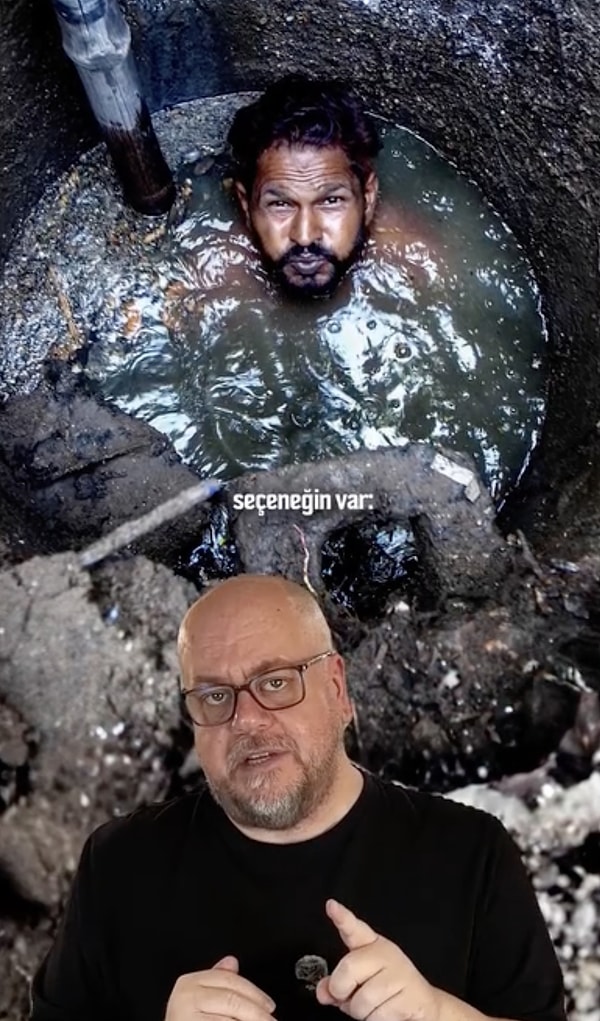 İçerik üreticisi, videonun başında sistemin en alt basamağındaki insanların yapmak zorunda olduğu işleri anlatırken izleyenleri adeta şoke etti.