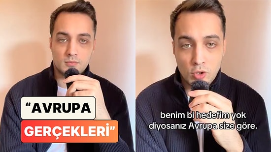 Bir Genç Almanya'da Yaşamanın Zorluklarını Anlattı: "Yükselmek İstemiyorum Diyorsanız Size Göre"