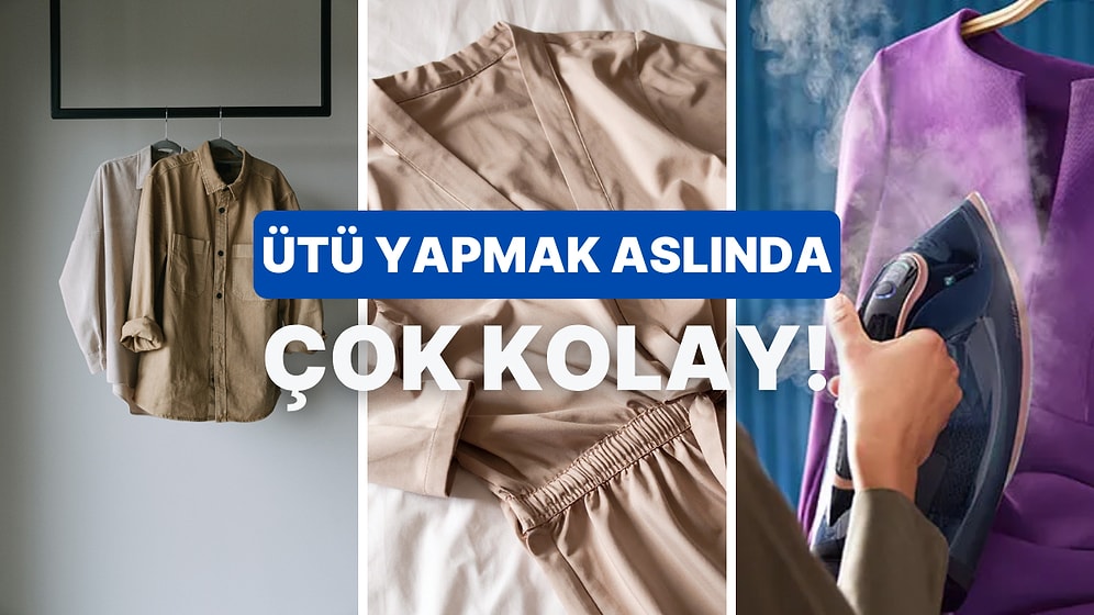 Ütü Yapmayı Kolaylaştıracak Pratik Taktikler