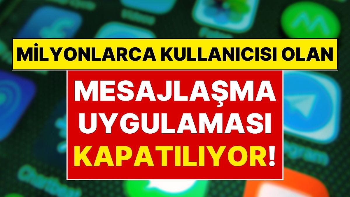 Resmi Açıklama Geldi: Cep Telefonlarının Vazgeçilmez Uygulaması Resmen Kapanıyor!