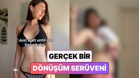 Doğumdan Önceki ve Sonraki Halini Karşılaştıran Bir Kadın Yeniden Eski Formuna Kavuşma Sürecini Paylaştı